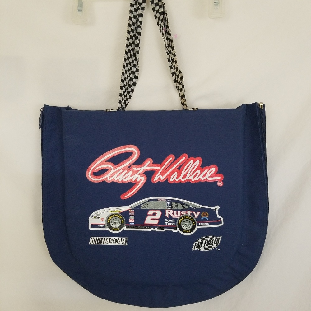 Rusty Wallace 2 Nascar Zippered Seat Cushion Bag